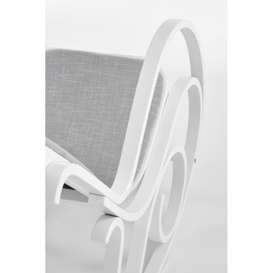 Fotel bujany MAX BIS 95x52 cm szary