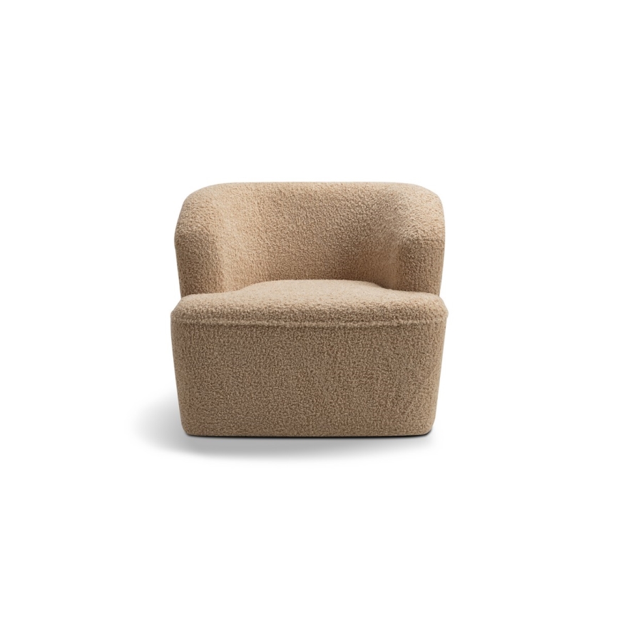 Fotel designerski ESTRELA beżowy