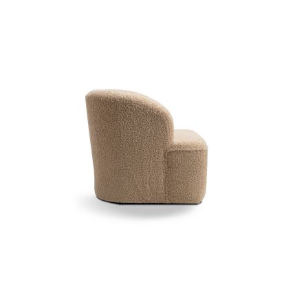Fotel designerski ESTRELA beżowy