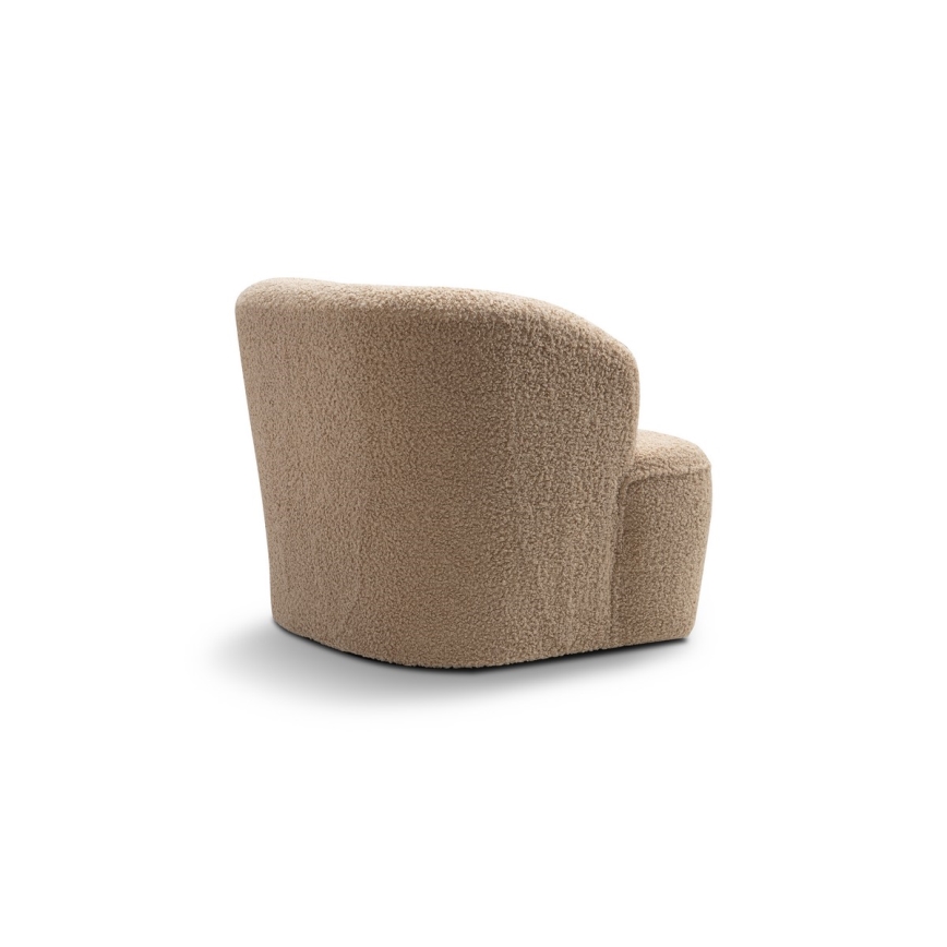 Fotel designerski ESTRELA beżowy