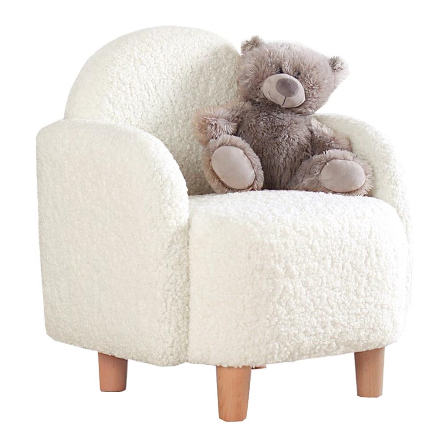 Fotel dziecięcy DORY biały