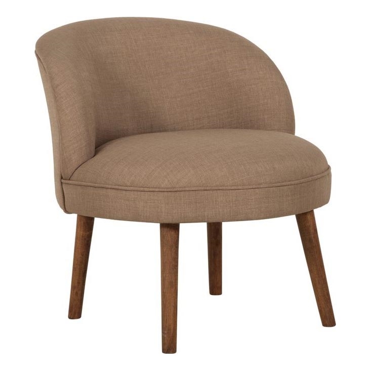 Fotel dziecięcy KUNI brązowy