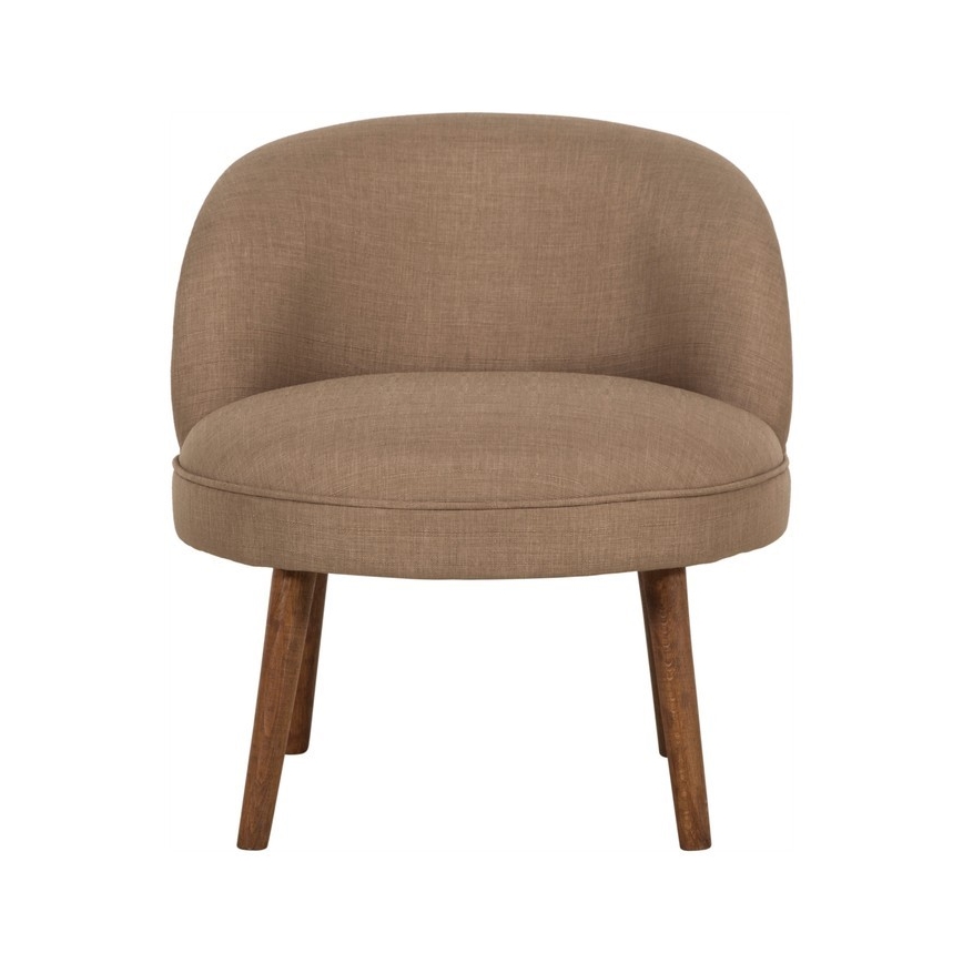 Fotel dziecięcy KUNI brązowy