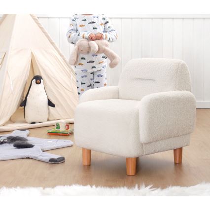 Fotel dziecięcy LORY biały