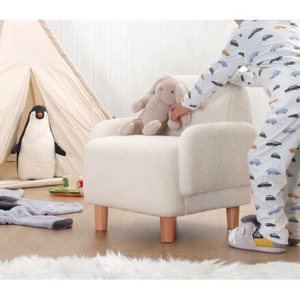 Fotel dziecięcy LORY biały