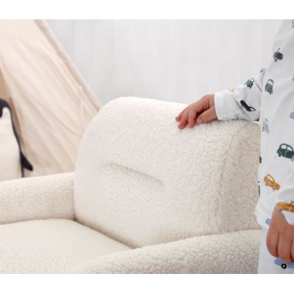 Fotel dziecięcy LORY biały