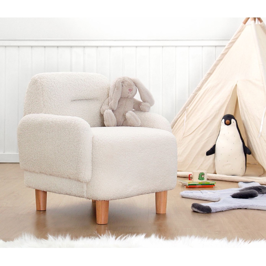 Fotel dziecięcy LORY biały