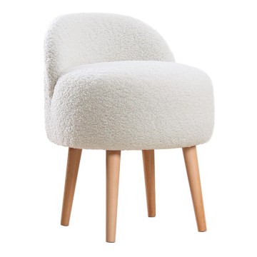 Fotel dziecięcy MIKI, średnica 46 cm, biały