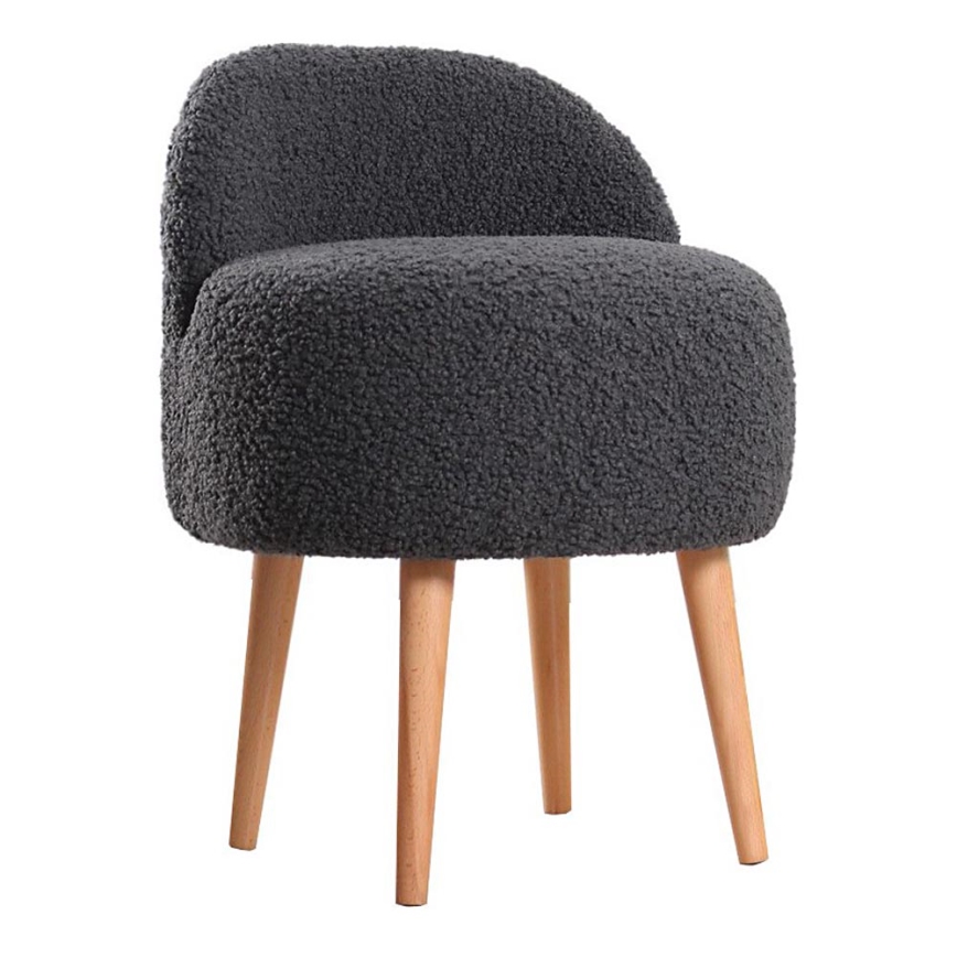 Fotel dziecięcy MIKI Ø 46 cm ciemnoszary