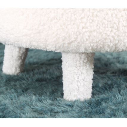 Fotel dziecięcy PIXI, śr. 46 cm, biały