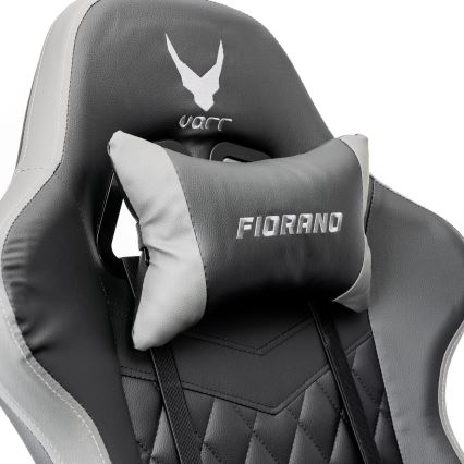 Fotel gamingowy FIORANO czarny/szary