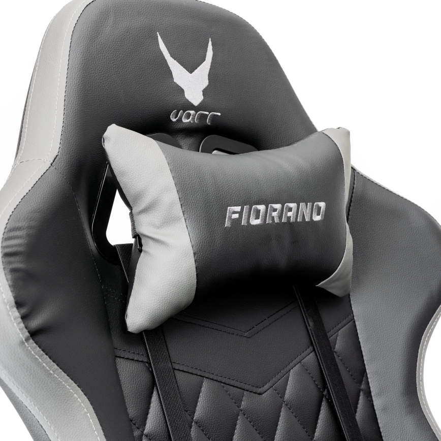 Fotel gamingowy FIORANO czarny/szary