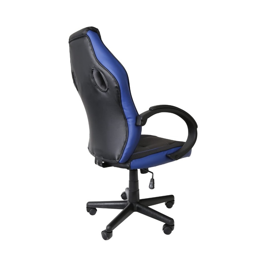 Fotel gamingowy VARR Indianapolis czarny/niebieski