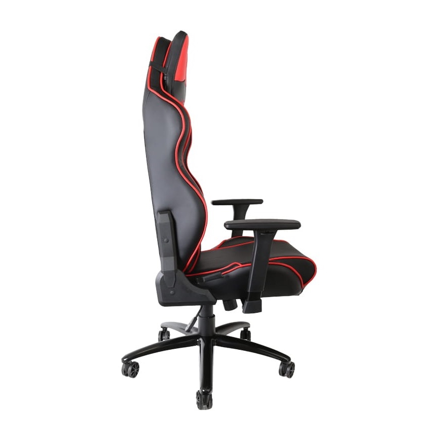 Fotel gamingowy VARR Monza czarny/czerwony