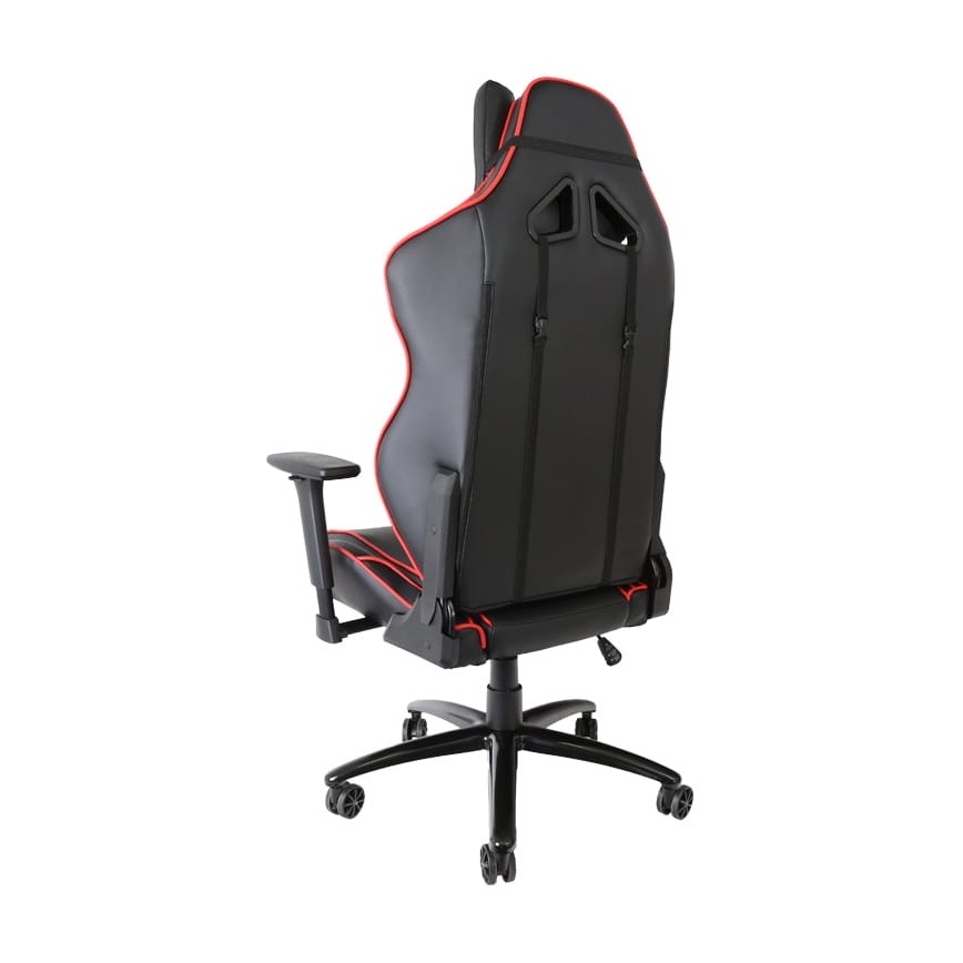 Fotel gamingowy VARR Monza czarny/czerwony