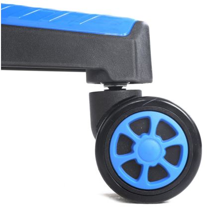 Fotel gamingowy VARR Nascar czarny/niebieski