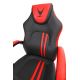 Fotel gamingowy VARR Slide czarny/czerwony