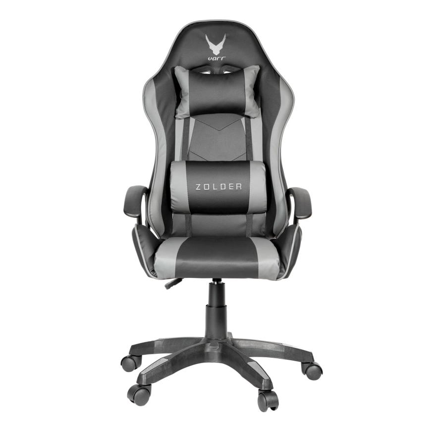 Fotel gamingowy VARR Zolder czarny/szary