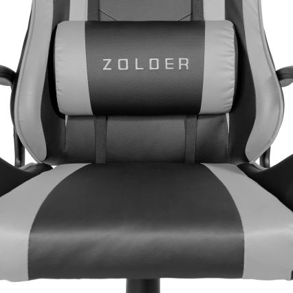Fotel gamingowy VARR Zolder czarny/szary