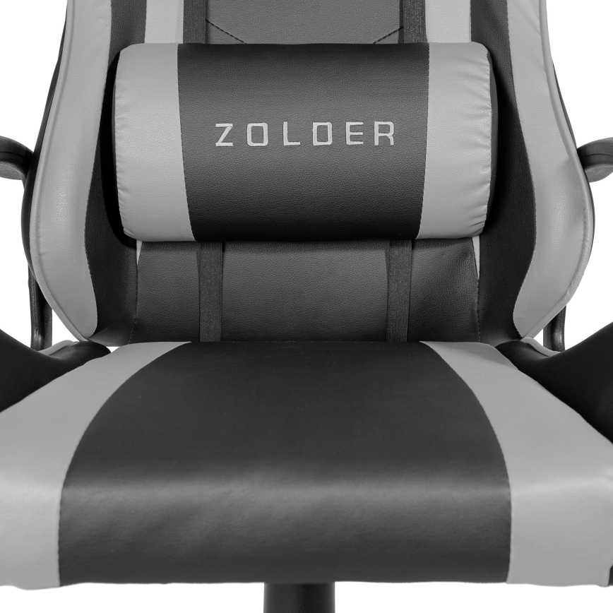 Fotel gamingowy VARR Zolder czarny/szary