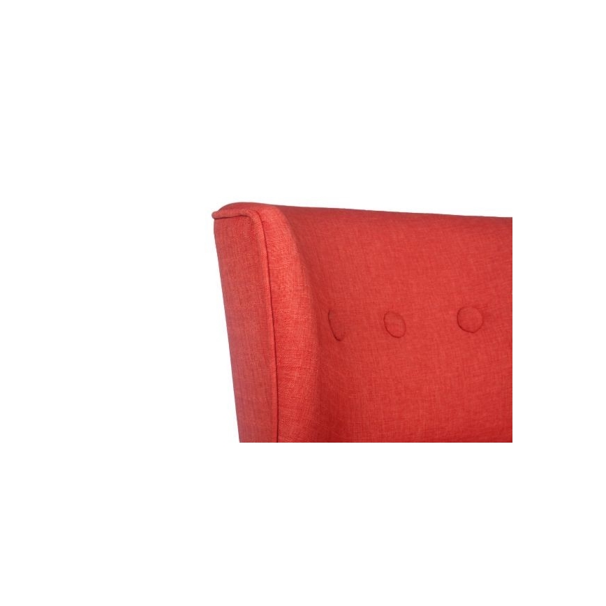 Fotel JENI czerwony