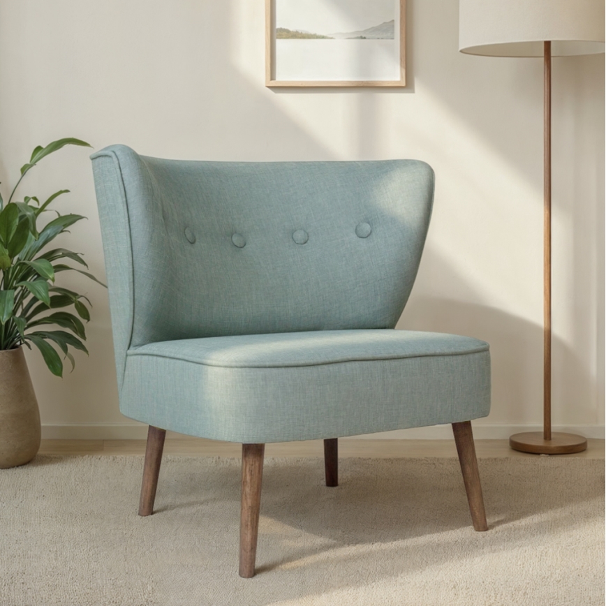 Fotel JENI niebieski