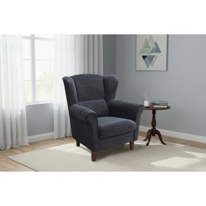 Fotel uszak GALA antracyt