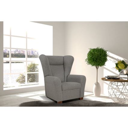 Fotel uszak VIVA ciemnoszary