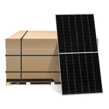 Fotowoltaiczny panel słoneczny JINKO 580Wp IP68 Half Cut dwustronny - paleta 36 szt.