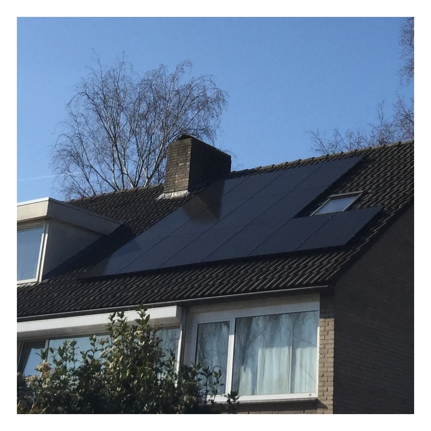 Fotowoltaiczny panel solarny JA SOLAR 390Wp całkowicie czarny IP68 Half Cut