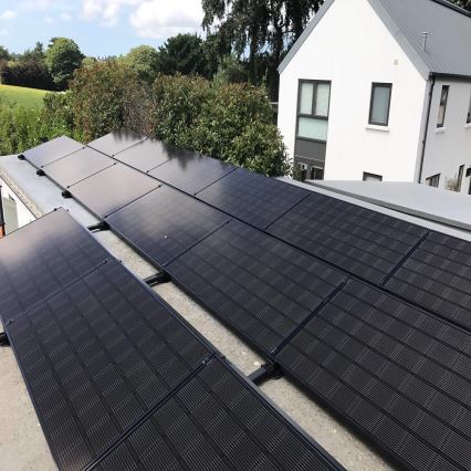 Fotowoltaiczny panel solarny JA SOLAR 390Wp całkowicie czarny IP68 Half Cut