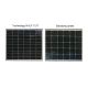 Fotowoltaiczny panel solarny JA SOLAR 390Wp całkowicie czarny IP68 Half Cut