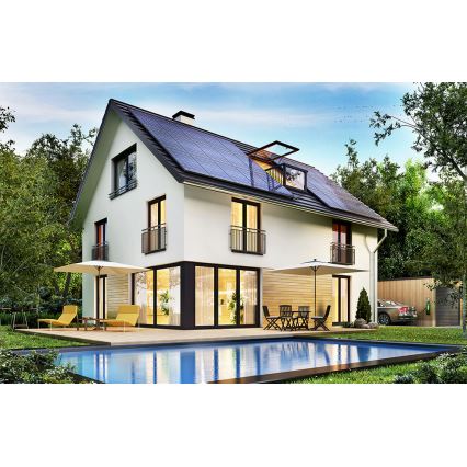 Fotowoltaiczny panel solarny RISEN 400Wp Full Black IP68 Half Cut - paleta 36 szt.