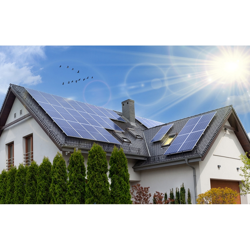 Fotowoltaiczny panel solarny Risen 440Wp czarna ramka IP68 Half Cut