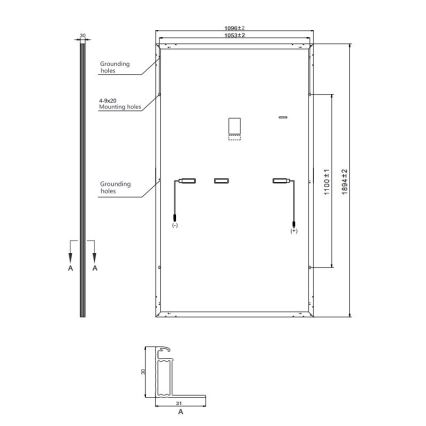 Fotowoltaiczny panel solarny Risen 440Wp czarna ramka IP68 Half Cut - paleta 36 szt.