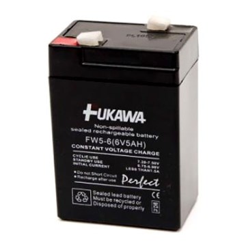FUKAWA FW 5-6 U - Akumulator ołowiowy 6V/5 Ah/faston 4,7mm FUKAWA FW 5-6 U - Akumulator ołowiowy 6V/5 Ah/faston 4,7mm