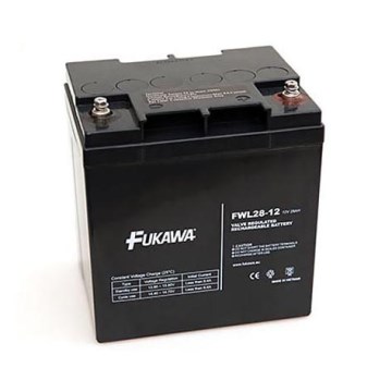 FUKAWA FWL 28-12 - Akumulator ołowiowy 12 V/28 Ah, gwint M5