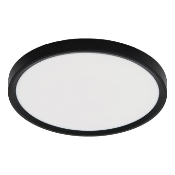 Fulgur 42362 - LED Plafon NOMY LED/24W/230V 3000/4000/6000K IP40 śr. 30 cm czarny