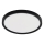 Fulgur 42362 - LED Plafon NOMY LED/24W/230V 3000/4000/6000K IP40 śr. 30 cm czarny