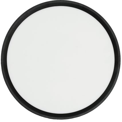 Fulgur 42362 - LED Plafon NOMY LED/24W/230V 3000/4000/6000K IP40 śr. 30 cm czarny