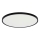 Fulgur 42366 - LED Plafon NOMY LED/50W/230V 3000/4000/6000K IP40 śr. 60 cm czarny