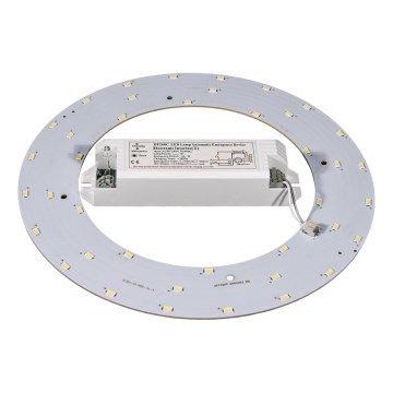 Fulgur s-24411 - Moduł awaryjny LED 20 W / 230 V, 4000 K, Ø 24 cm