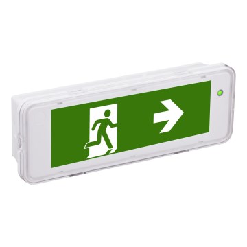 Fulgur s-24495 - Oprawa awaryjna MIRROR LED/1W/230V 1300 mAh IP65