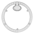 Fulgur s-28865 - Magnetyczny moduł LED/36W/230V 3000K śr. 23 cm