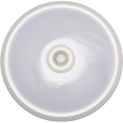 Fulgur s-39670 - Oprawa awaryjna LED z czujnikiem ruchu i zmierzchu DARINA LED/16W/230V śr. 29 cm