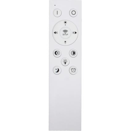 Fulgur s-43040 - LED Ściemnialna lampa sufitowa NOMY-RC LED/40W/230V 3000/4000/6500K śr. 50 cm IP40 czarna + pilot zdalnego sterowania