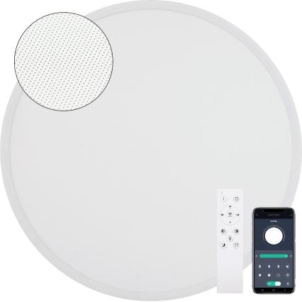 Fulgur s-43056 - Ściemnialna oprawa sufitowa LED NOMY LED/40W/230V 3000-6500K Ø 50 cm UGR19 IP40 Wi-Fi biała + pilot zdalnego sterowania