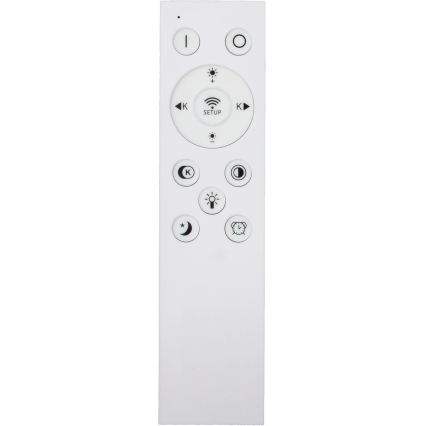 Fulgur s-43056 - Ściemnialna oprawa sufitowa LED NOMY LED/40W/230V 3000-6500K Ø 50 cm UGR19 IP40 Wi-Fi biała + pilot zdalnego sterowania