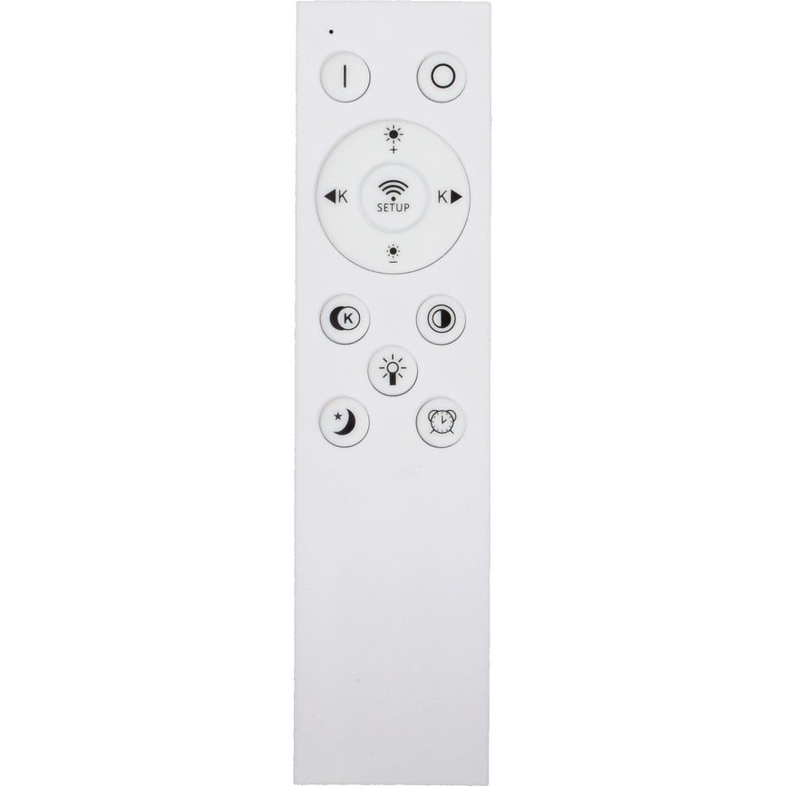 Fulgur s-43057 - LED ściemnialna lampa sufitowa NOMY LED/40W/230V 3000-6500K Ø 50 cm UGR19 IP40 Wi-Fi czarna + pilot zdalnego sterowania