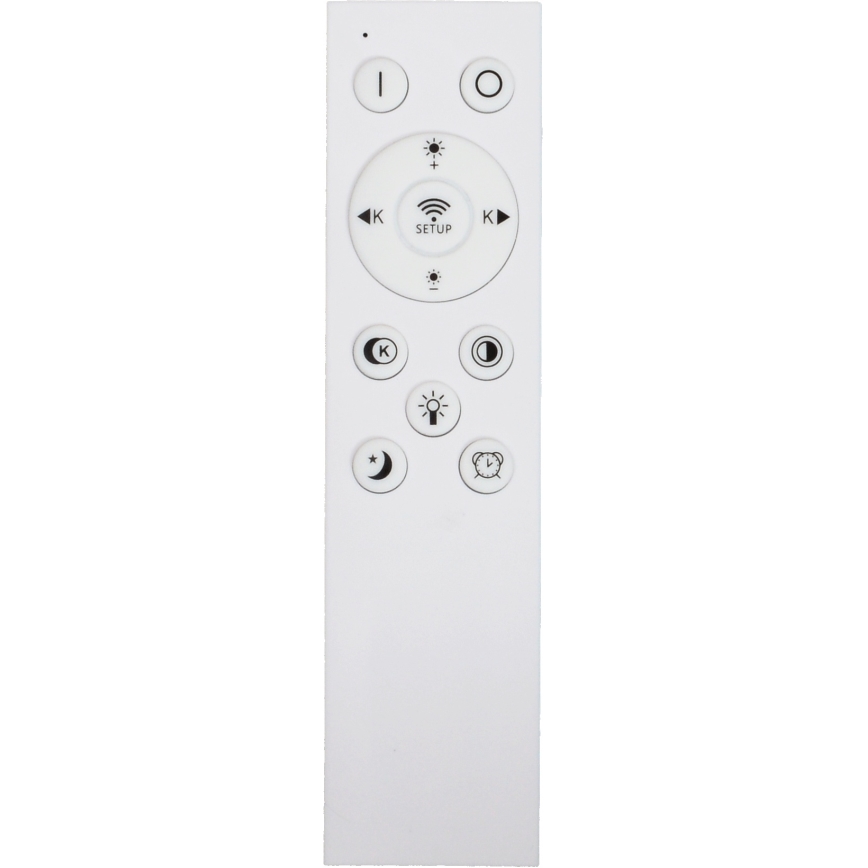 Fulgur s-43058 - Ściemnialna lampa sufitowa LED NOMY LED/50W/230V 3000-6500K śr. 60 cm UGR19 IP40 Wi-Fi biała + pilot zdalnego sterowania